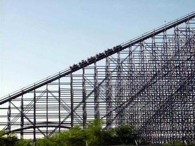 Michigans Adventure (Deer Park) - Roller Coaster (newer photo)